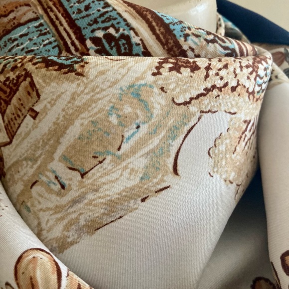 TIE RACK scenic scarf, made in Italy - Picture 7 of 13